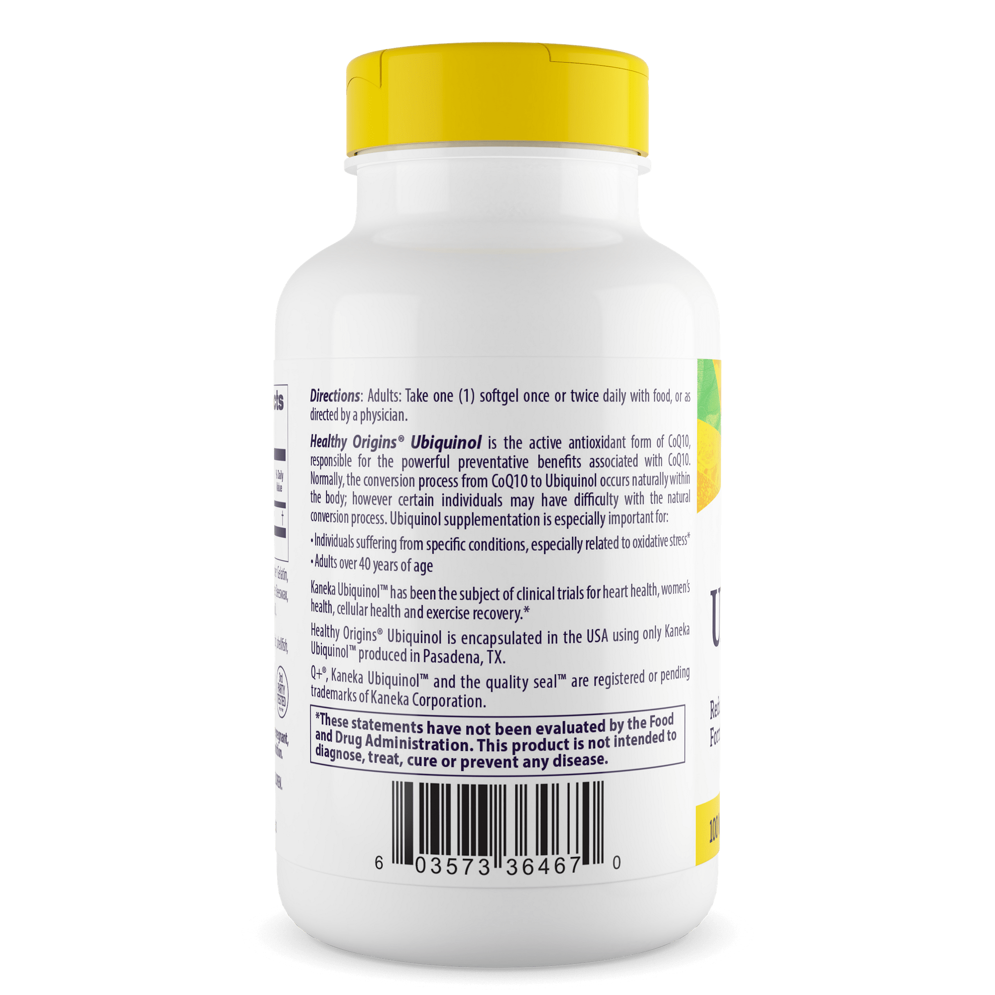 Ubiquinol 100 mg-60 Left