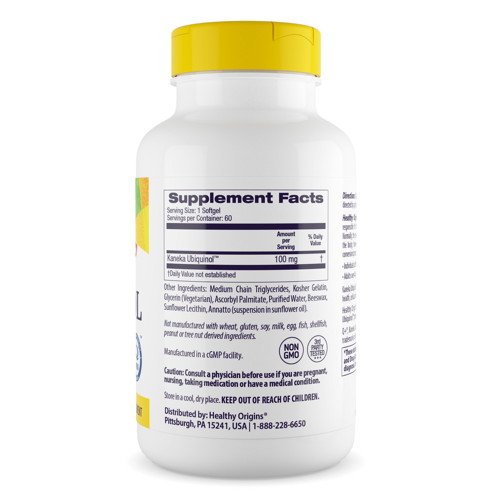 Ubiquinol 100 mg-60 Right